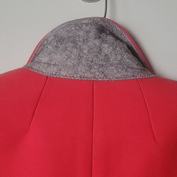 J Crew 2 Red Coral Wool Hack ing Riding Equestrian Jacket Blazer Old Money Prep - Picture 12 of 16